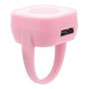 Ring Remote Control Rechargeable Fingertip Bluetooth Button Clicker for Camera Shutter Selfie Button Pink