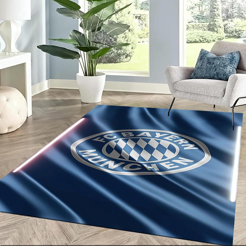 Bayern Munich Floor Mat Design for Entryway Living Rooms Playrooms Decorate room Antislip Carpet Anime Office Decor Perfect Gift for Friends & Family