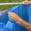 Liner bleu - GRE - Ø4,60 m x H 1,20 m - 40/100e - Jonc d’accroche