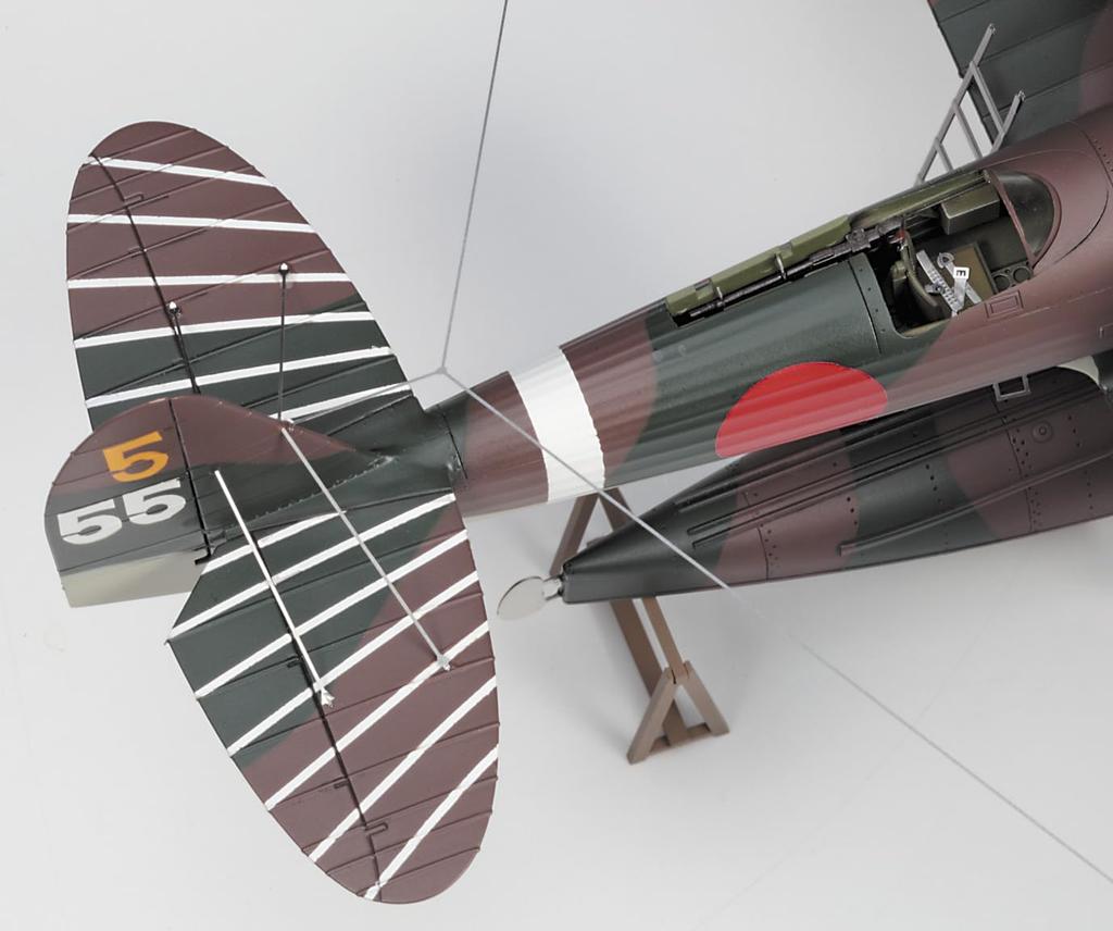 Hasegawa Масштаб Японский флот Nakajima E8N1 Тип 95 1 Пластиковый набор SP568 1/48 Нет. Гидросамолет, Версия с детализацией,