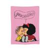 Милый Мультяшный Плед Мафальда Фланелевый Аниме Легкое Покрывало для Самолета Путешествий Коврик для Кровати