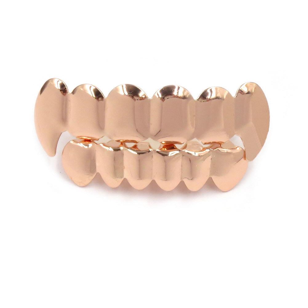 HIPHOP Персонализированные Позолоченные Зубные Решетки Grillz Украшение для Хэллоуинской Вечеринки