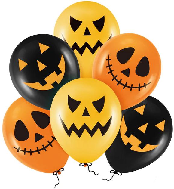 Halloween Balloon 12 Inches 6 Pcs
