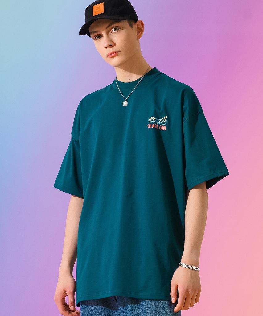 TWN Splash Short Sleeve Blue Green Stst3278