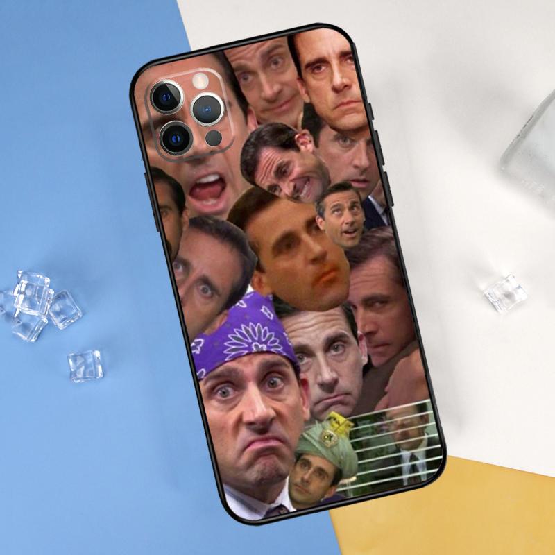 Чехол для телефона The Office 'Ленивый Скрэнтон' Для iPhone 16 Pro Max 12 13 Mini 11 14 15 Pro Max XR 16 15 Plus 16e Защитный корпус