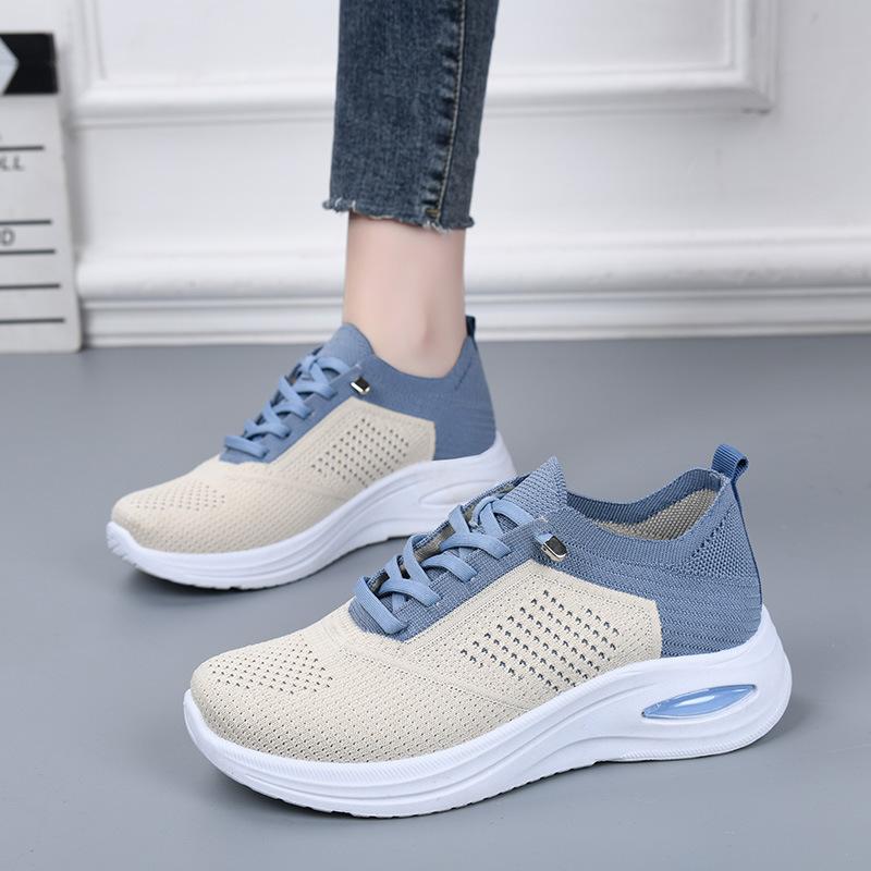 Women's Sneakers Mesh Soft Sole Womens Vulcanized Shoes Non Slip Slip On Tennis Shoes Summer Women Shoes New Zapatillas De Mujer