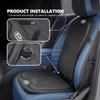 YU4 Car Seat Comfortable Soft Cushion Breathable Sponge Butt Pad For KIA Ceed Sportage Rio K5 K2 Optima Cerato Proceed Venga