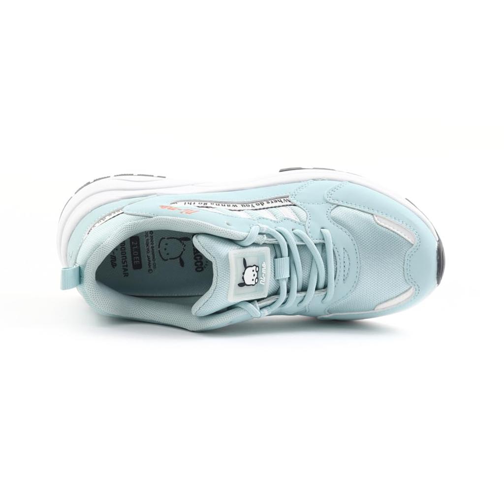 Moonstar NM J105SAN Sneakers for 2E Girls, Mint, 24.5 Cm,