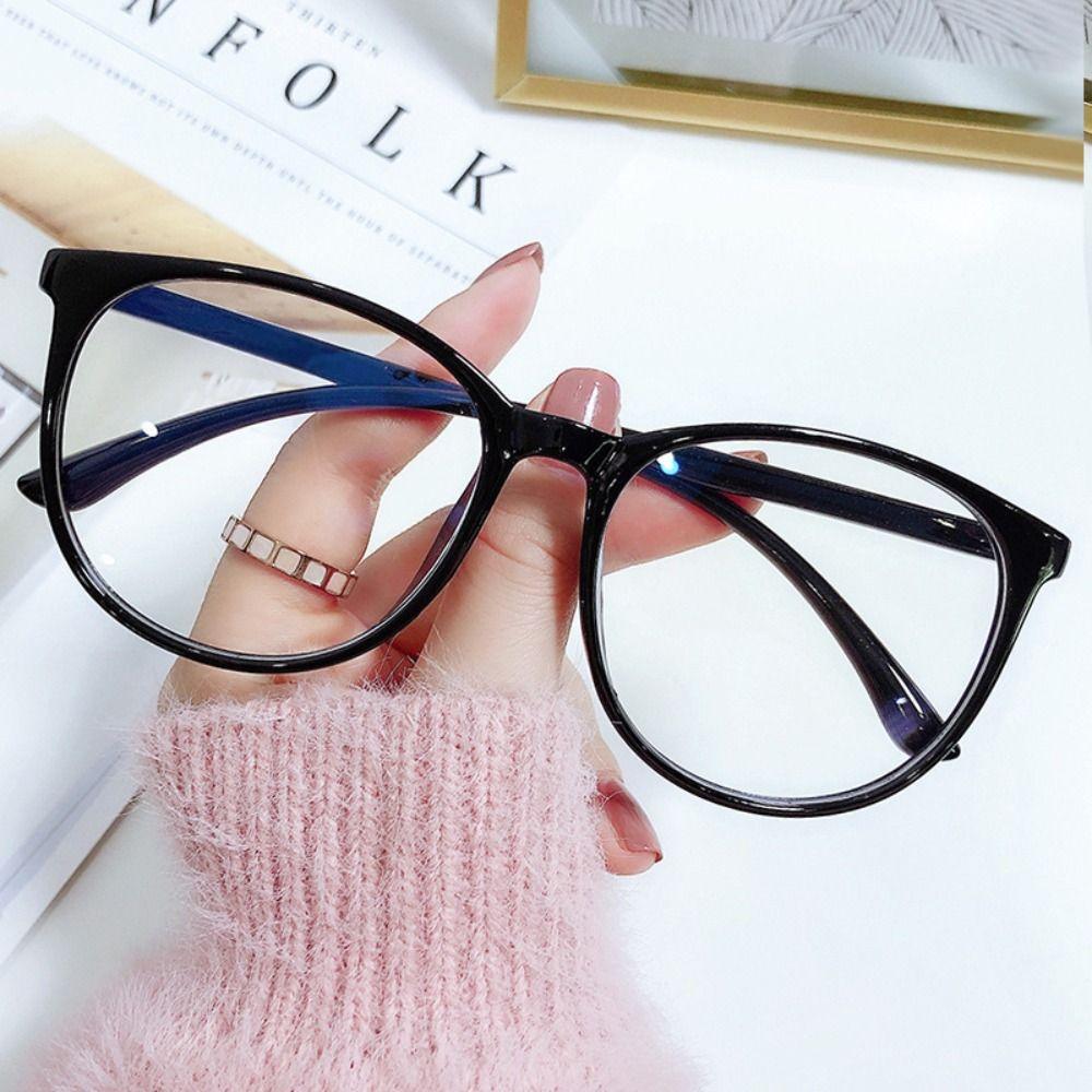 Transparent Anti Blue Light Glasses Plane Mirror Blocking Glasses Women Men