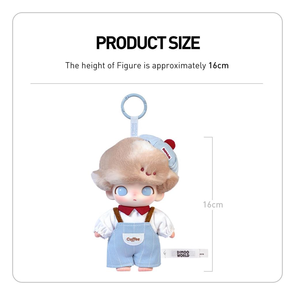 POP MART DIMOO Crush on Coffee Series Plush Pendant