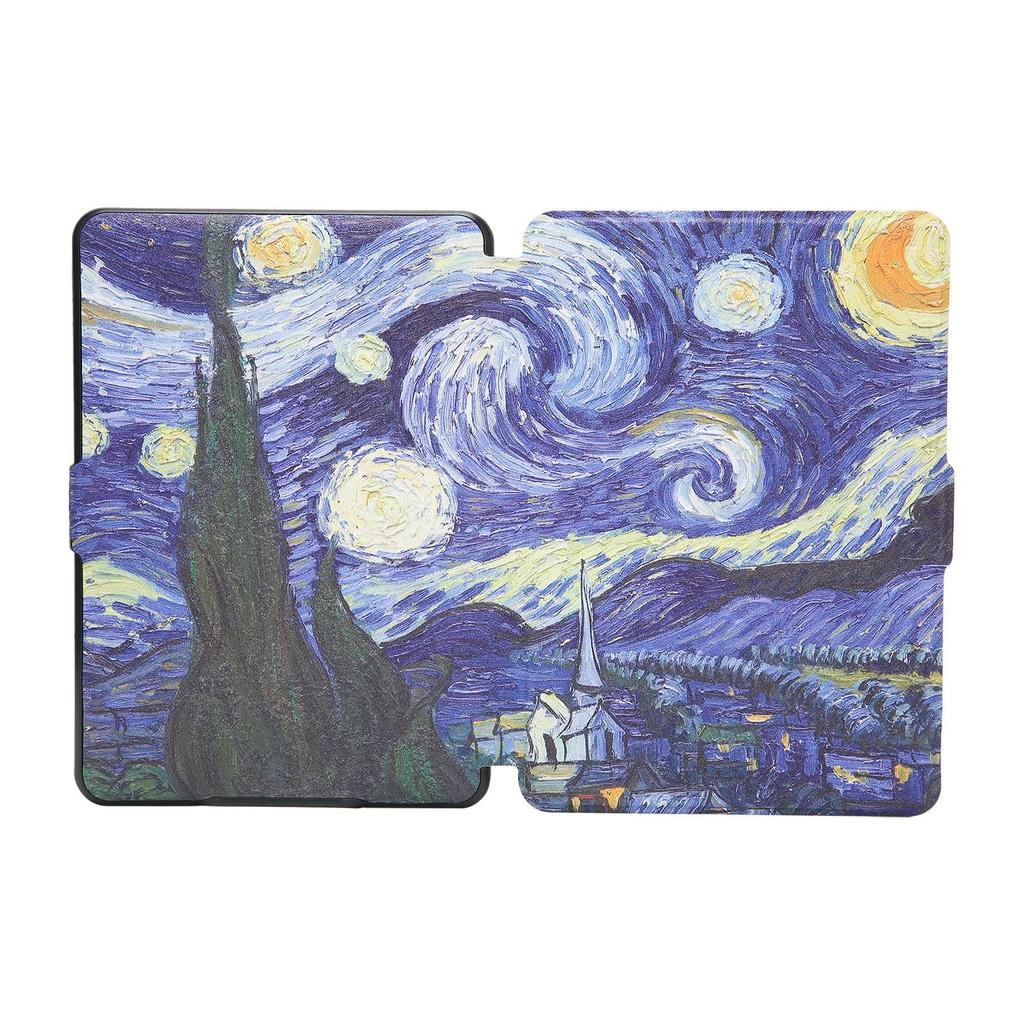 Ebook Reader Covers Painted Protective PU Leather Case for Paperwhite123 Ereader