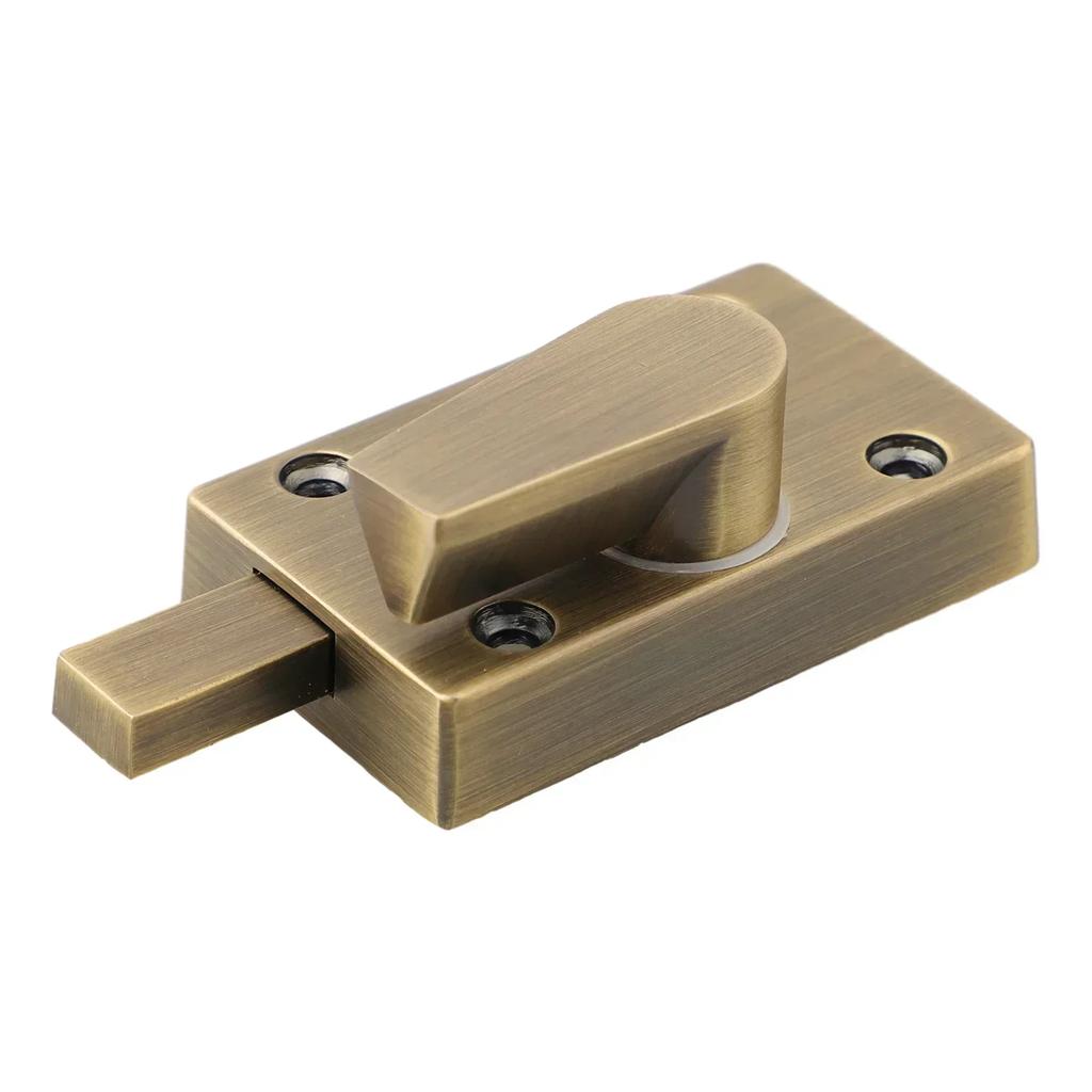 Toilet Indicator Bolt Lock Vacant Engaged Bathroom Privacy WC Toilet Door Lock Zinc Alloy Partition Door Latch Lock Hardware