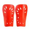1Pair Football Shields Soccer Shin Guards Kits For Children Man Protective Gear Breathable Plastic Safety Shin Pads 5 Colors