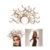 Medusa Halloween Photo Booth Props Metallic Snake Headbands Party Headpiece Crown Headbands for Music Festivals
