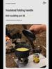 DS-200 Portable Camping Stove Set: Non-Stick Pan for 1-2 Persons