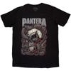 Pantera 100% Хлопок Футболка Мужские Футболки Топ Змея Череп Потертый Логотип Группы Официальный Мужской Новая Черная