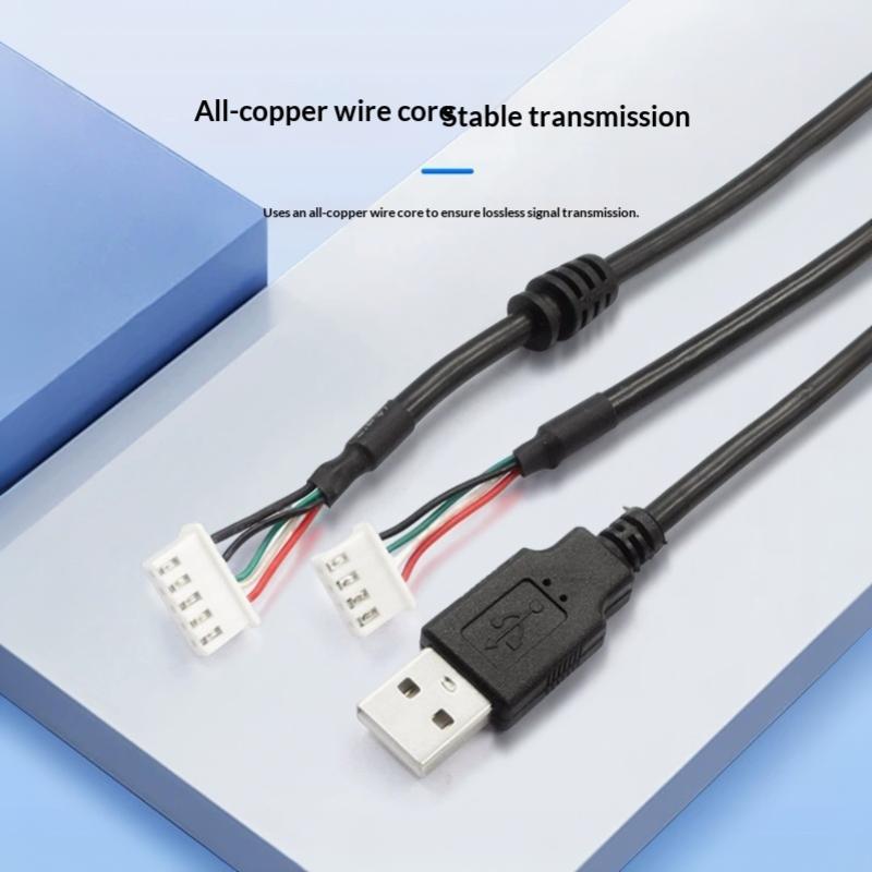 1 шт. USB 2.0 на MX1.25 Кабель с разъемом 30 см/50 см/1 м/1,5 м 4/5-контактный разъем для USB-камер Высококачественный и прочный USB A кабель