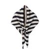Plush Knitted Triangle Scarf Korean Style Cape Wraps Retro Striped Scarf  Autumn Winter