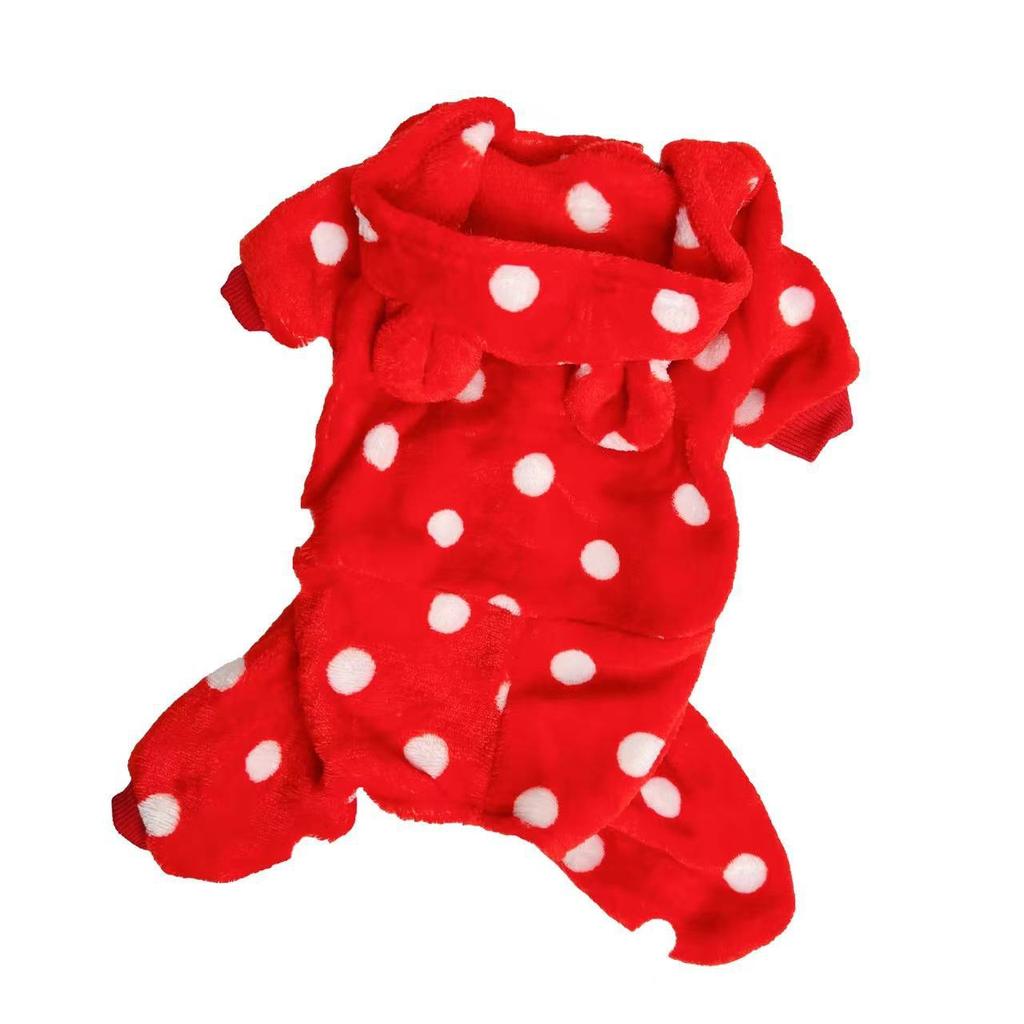 Autumn and Winter New Dog Clothes Down Warm Pet Supplies Small and Medium Dog Clothes