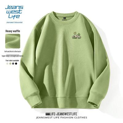 Мужская вафельная толстовка с круглым вырезом Jeanswest Life