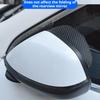 Защитный козырек от дождя для зеркала заднего вида автомобиля ПВХ Автомобильное зеркало Дождевой щиток Водонепроницаемая накладка-дождевик на боковое зеркало для внедорожника грузовика Автомобильные аксессуары