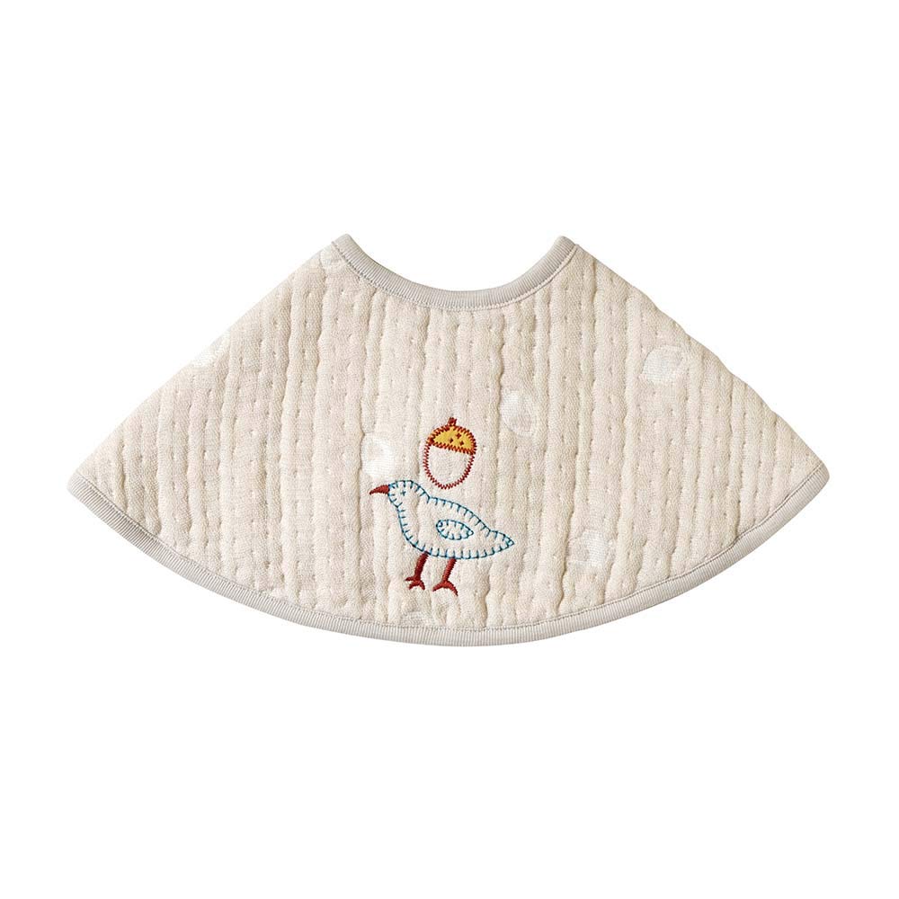 10mois Hoppetta Baby Gift Fluffy Gauze Kids Ages 64cm Length Bib Product 20271112 - Set (6-Layer Gauze) Sleeper, 100% Cotton, 2-7, Guri, + Baton,