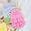 New Pet Clothes Spring and Summer Dog New Skirt Dog Clothing Teddy Small Dog Skirt Candy-colored Layered Skirt