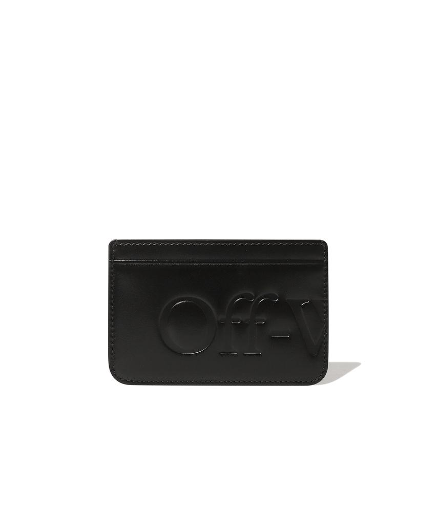 Держатель для карт Off-White с логотипом (черный)