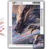 Cross Stitch Kit DIY Diamond Embroidery Chinese Dragon Diamond Painting Home Decor
