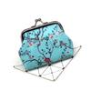 Fashion Flower Printing Coin Purses Girl Hasp Zero Wallet Ladies  Purse Female Mini Money Bag PU Leather Key Card Holder Wallet