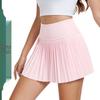 Pleated Mini Skirt for Yoga, Training, Running, and Golf – Anti-Exposure Design for Summer