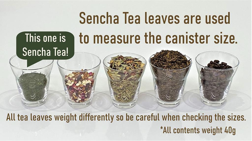 Kotodo Takahashi Seisakusho Tea Caddy, Fabric Tin, Long, 200g