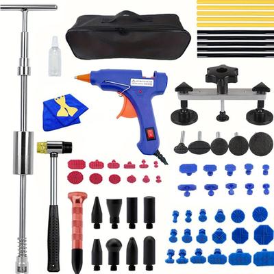 Инструменты для ремонта вмятин автомобиля, комплект для ремонта вмятин без покраски, наборы для удаления вмятин на кузове без покраски, съемник вмятин для автомобилей