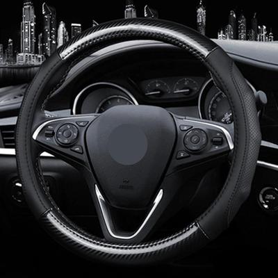 TATACLEA Чехол на руль, Для легковых автомобилей, Пассажирских автомобилей, Натуральная кожа, Чехол на руль, Противоскользящий