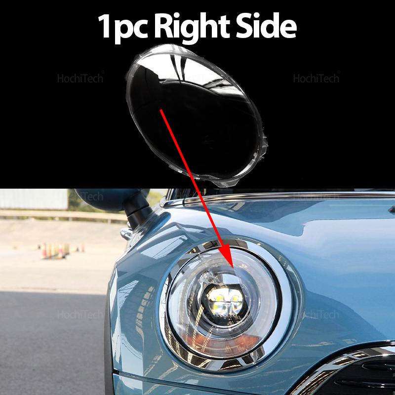 Head Lights Cover for BMW Mini Clubman F56 2014-2018 Transparent Housing Front Headlights Lens Shell Glass Lampcover