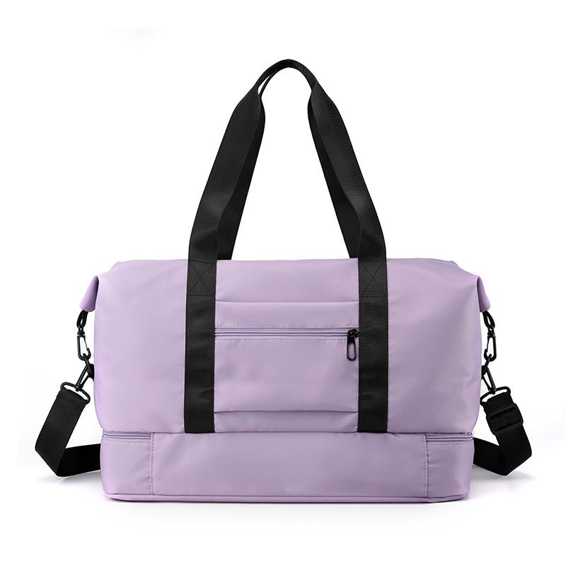 Легкая большая вместительная сумка для фитнеса, нейлоновая дорожная сумка для мужчин и женщин, одинаковая модная спортивная сумка для отдыха, большая сумка