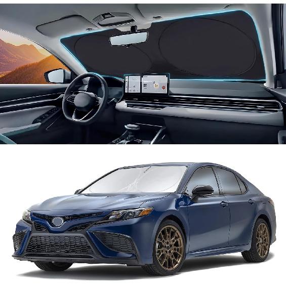 Для Toyota Corolla 1990-2025 Солнцезащитный козырек на лобовое стекло, Солнцезащитный козырек на переднее окно для 2022 Corolla Prius Yaris Sienna Toyota C-HR 2018-2023 Индивидуальная посадка