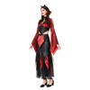 Halloween Adult Costume Sexy Queen Costume Queen Slim Dress Vampire Show Costume