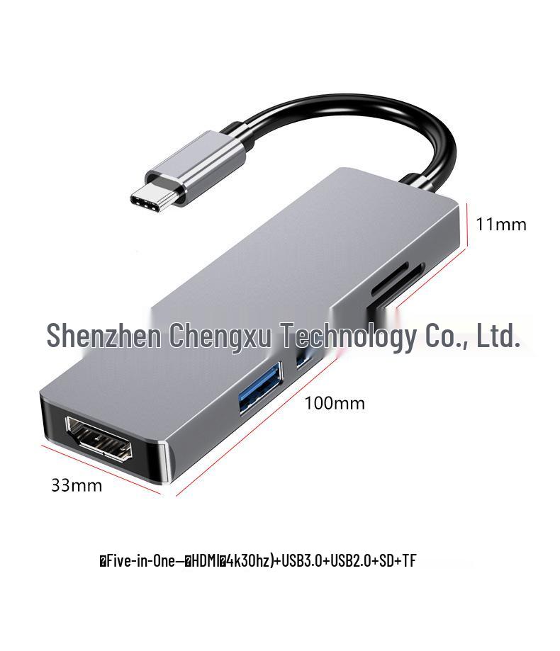 11-в-1 USB-C док-станция для ноутбуков с USB 3.0 и Gigabit Ethernet