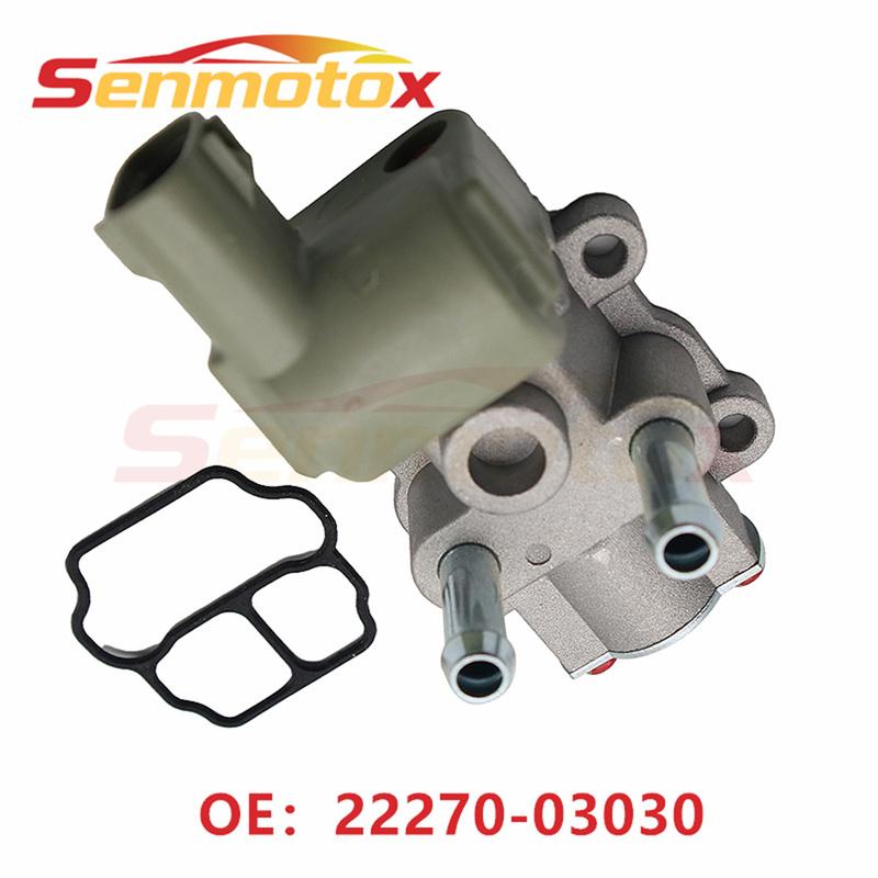 22270-03030 Клапан управления холостым ходом 22270-74340 Для Toyota Camry 2000-1996 Solara 2000 4-цил. 2.2L 2227003030 Автоаксессуары