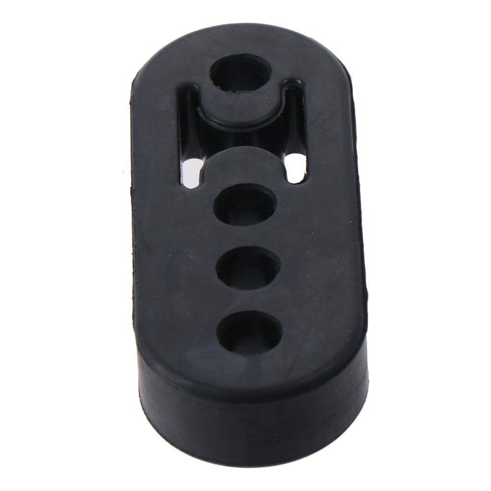 2Pcs Rubber Rubber Exhaust Hanger 4 Holes High Density Rubber Muffler Hanger Automobile
