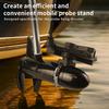 VINmounts Adjustable Fish Finder Transducer Clamp Mount, Multi-Mode Sonar Sensor Bracket Accessory for Trolling Motor Kayak Boat
