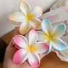 New Hair Clips Girls Colorful Elegant Flower Shape Hair Claws Plastic Women Hair Clip Hair Accessories Fashion Claw Clip