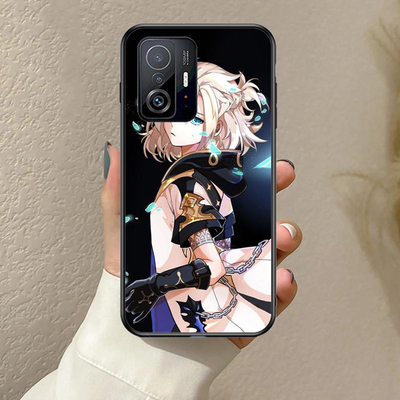 Чехол Albedo Genshin Impact для POCO F5 F3 M5s C40 F4 GT X3 X4 X5 Pro Чехол для Xiaomi 12 13 Lite 11T 12T Pro 12X