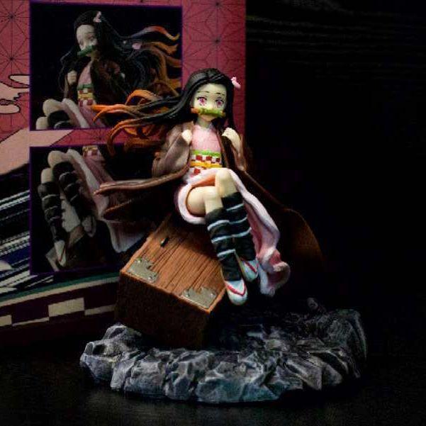 Убийца Демонов Камадо Аниме Фигурка Камадо Незуко ПВХ Фигурку Игрушка Кимэцу но Яиба Статуя Взрослая Коллекционная Модель Кукла Подарок