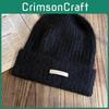 Warm Knit Hat For Women With Solid Color Design For Winter Casual Warmth