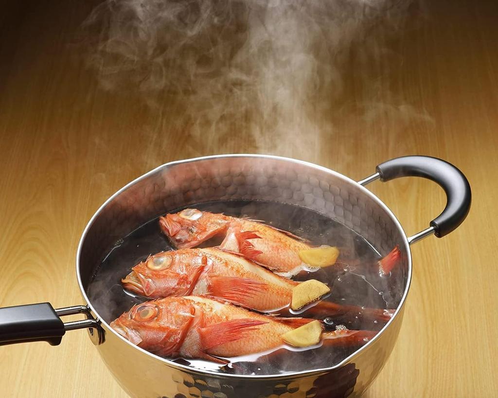 Yoshikawa Yukihira, изготовленный в совместимых с IH газовых нержавеющих двухсторонних носиках кастрюля SJ3415, одноручная кастрюля, 24 см, 3,8 л, Япония, огонь, Ajiichi, сталь,