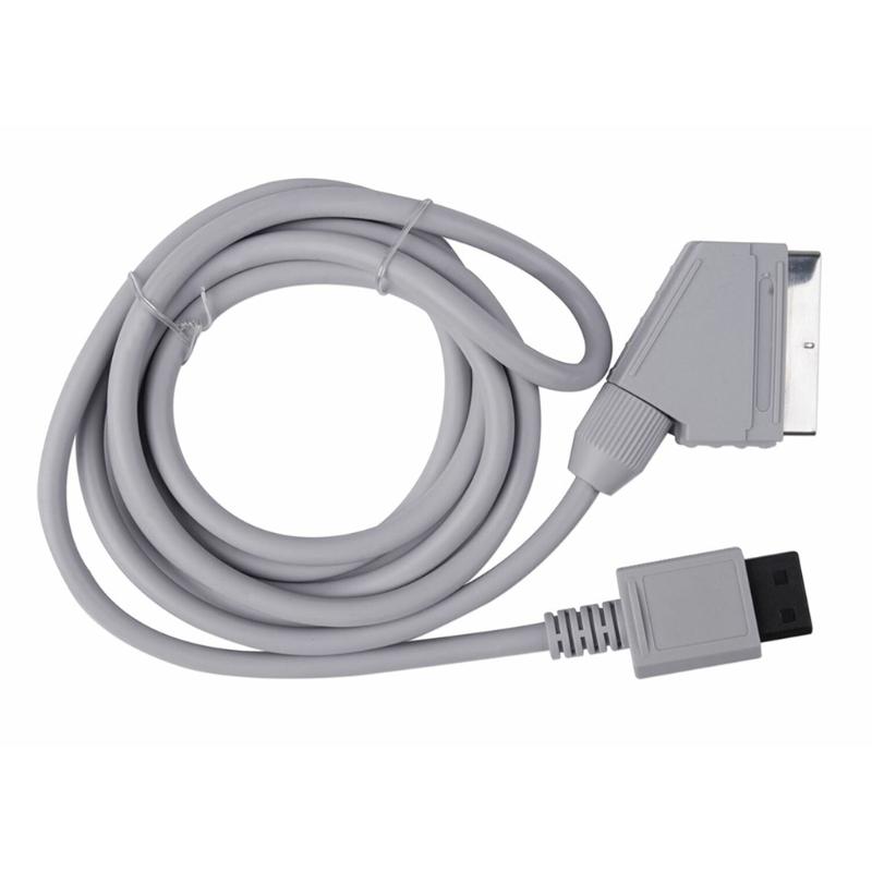 1,8 м RGB Scart Видео ТВ AV Шнур Кабель для Видео Игры