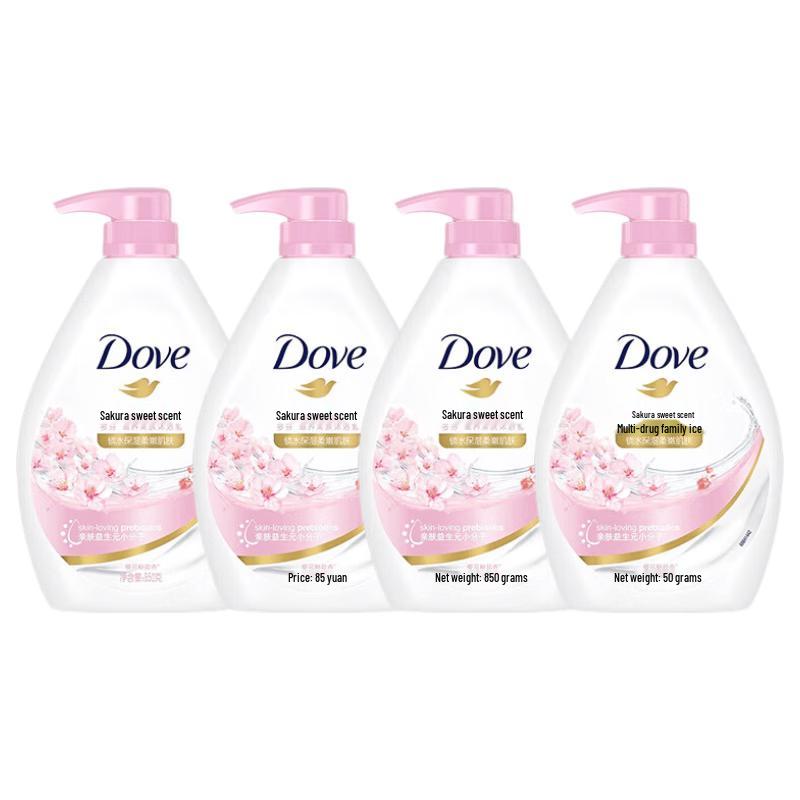 DOVE Питательный гель для душа «Цветок сакуры»