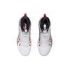 Li Ning Liren 1 Амортизирующие Скользкие Устойчивые к Истиранию Средние Баскетбольные Кроссовки Мужские Белые ABAQ059-3